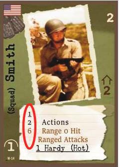 squad soldier cards Squad Soldier cards do not have Action cards, Weapon cards, Skill cards, or Equipment cards. They can only use the information on their cards.
