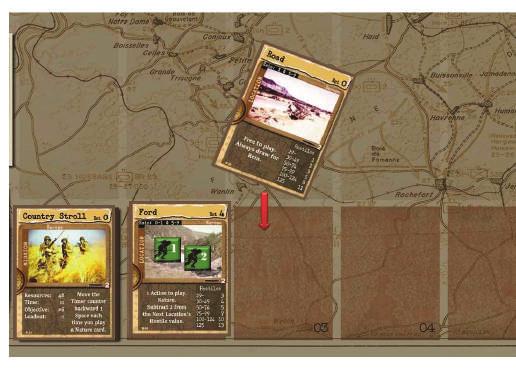 The Hostiles on that card will target that Soldier each Turn until the Hostile card (or the Soldier) is Killed.