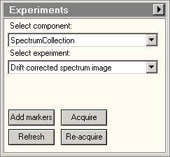 Talos on-line help User interface 60 16 Experiments The Experiments Control Panel. In the Experiments Control Panel several types of experiments are controlled.
