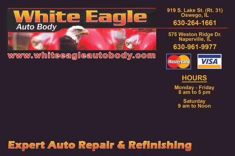 com 630-264-9900 421 Sullivan Road Aurora, Illinois 60506 At White Eagle, we are committed to satisfying every one of our customers.