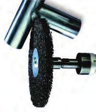 (Sold Loose) lean & Strip wheel for removing paint & cleaning Easy access into grooves and