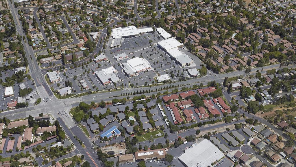 Clayton Valley Shopping Center, Concord Close-Up Market Aerial 0