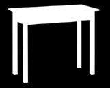 Adjustable Shelves M104WS End Table