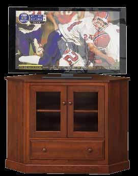 Entertainment Center Available with center units 46" to 86" wide