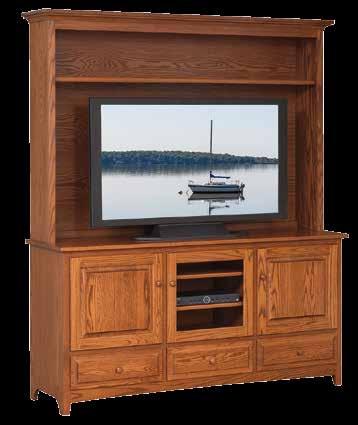 75"d Both M5633C Television Stand 56"w x 33"h x 18"d Six Drawers,
