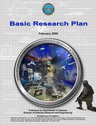 Basic Research Plan (BRP) Basic Research Areas Physics Chemistry Mathematics and Computer Science Electronics Materials Science Mechanics Terrestrial and Ocean