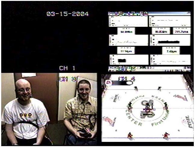 Challenge & engagement in a collaborative immersive game Physiological measures were used.