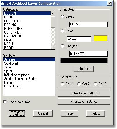 Tutorial 1 - Configuration 13 Figure 1.2.1 Catalogue: Select the appropriate option from the available list. Symbols: Select the appropriate option from the available list.