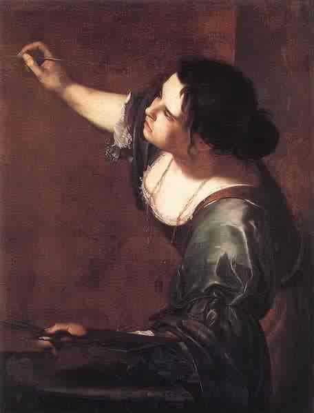1532-1625 Artemisia Gentileschi Trained with