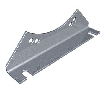 Trough Feet Trough Feet are manufactured from steel plate and provide additional support at any location where two trough sections are bolted together.