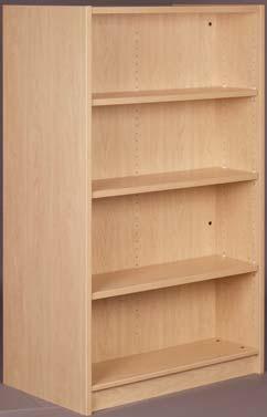 Loop Dividers (4 per shelf) Optional Wood Shelf Kits also available: Flat Wood Shelf Kit