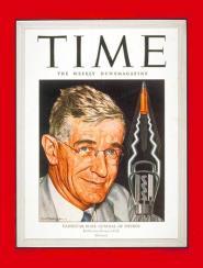 1944 President Rsevelt sent letter t Vannevar Bush fr evaluatin f science plicy pst-war July 1945 Science was submitted t