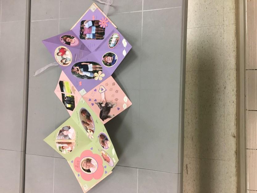 Mini (single event) Scrapbook Students will use scoring, cutting, and folding, gluing, punching, and some stamping and will construct a fun