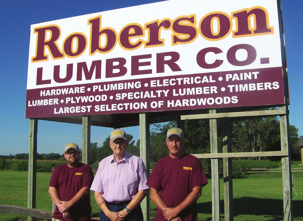 Roberson Lumber Company - Celebrating over 40 Years of Service! Family owned and operated.
