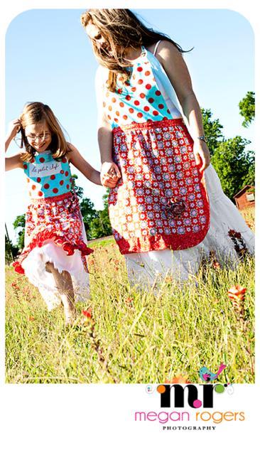 Mother Daughter Sugar & Spice Aprons by Sally from Sally s Angelworks COURSE MATERIALS: 1.