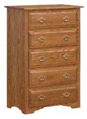 #199E Chest of Drawers 34"w x