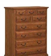 x 39"h #783 Tri-View Mirror 50½"w x 40½"h #198RO Chest of Drawers 42½"w x