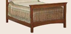 #708 King #707 Queen #706 Full #705 Twin Headboard Height 48"h Footboard 30" Also available
