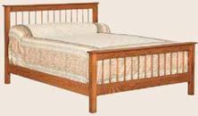 Available in headboard only or with low footboard Shaker Bed #060 King #054 Queen #056 Full