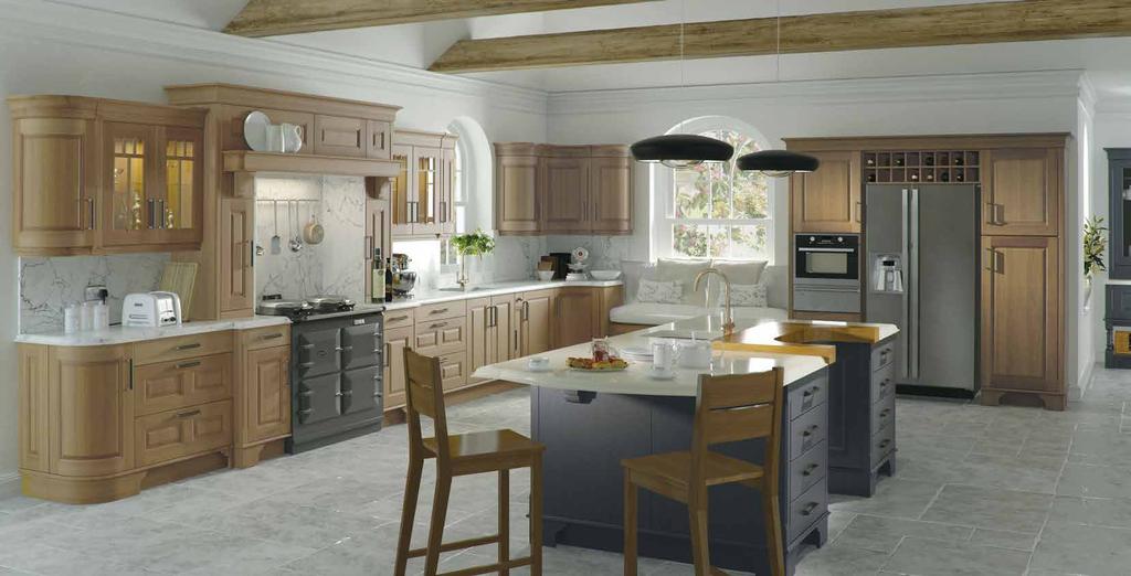 Timber DANTE LIGHT OAK Dante s Light Oak finish has allowed the superb features and fine detailing of this incredibly popular solid oak range to shine through.