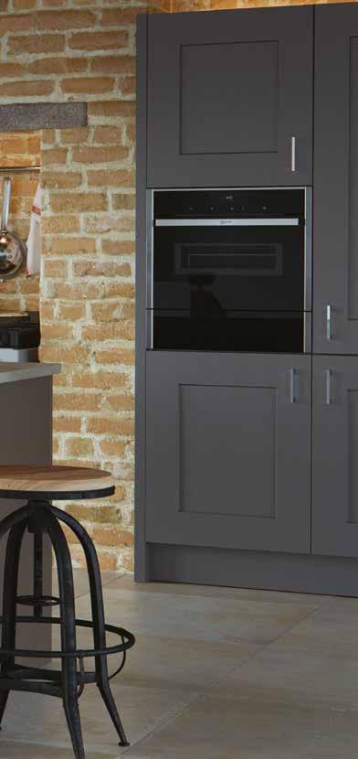 CLONMEL Lava & Graphite With its chunky, shaker style frame and a