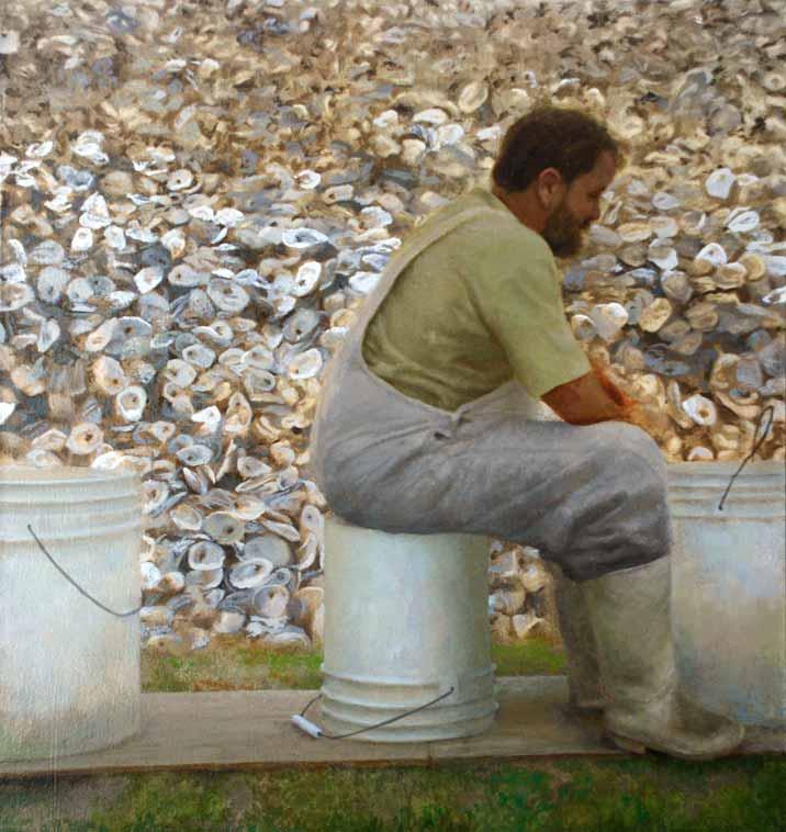 BRYAN LEBOEUF The Pearl oil on