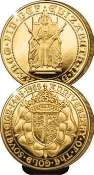 1989 500th Anniversary of the Sovereign The first of the one-year-only designs, the 1989 Sovereign was completely remodelled to commemorate the 500th anniversary of the denomination.