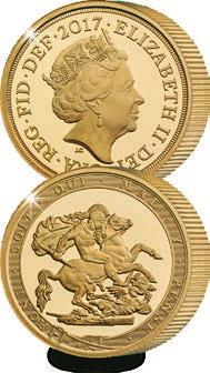 To honour such a historic anniversary, The Royal Mint struck a special Proof Sovereign, returning to the original 1817 design for one-year-only.