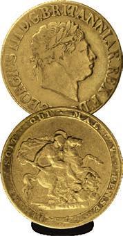 THE MAJOR SOVEREIGN TYPES OF THE MODERN ERA 1817-2018 1817-20 George & the Dragon As the first Gold Sovereign struck for 214 years, this coin was produced to replace the Guinea and set a standard few