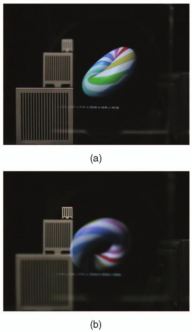 LIU ET AL.: A NOVEL PROTOTYPE FOR AN OPTICAL SEE-THROUGH HEAD-MOUNTED DISPLAY WITH ADDRESSABLE FOCUS CUES 385 Fig. 4.