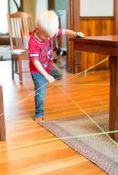 Have your child follow the string, from start to finish, and unclip the letters to spell their name.