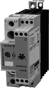 Solid State Relays 1Phase with Integrated Heatsink Soft Start Switching Types RGC1P..K.