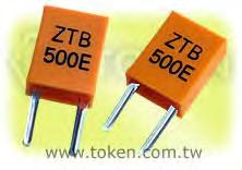Ceramic Resonators (ZTB) Product Introduction Token KHz Ceramic Resonators (ZTB) is Murata resonator CSB compatible.