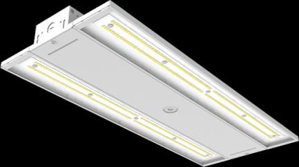 LumiDas Linear Highbay can provide Various beam angles with accessories which can offer the optimized lighting conditions.