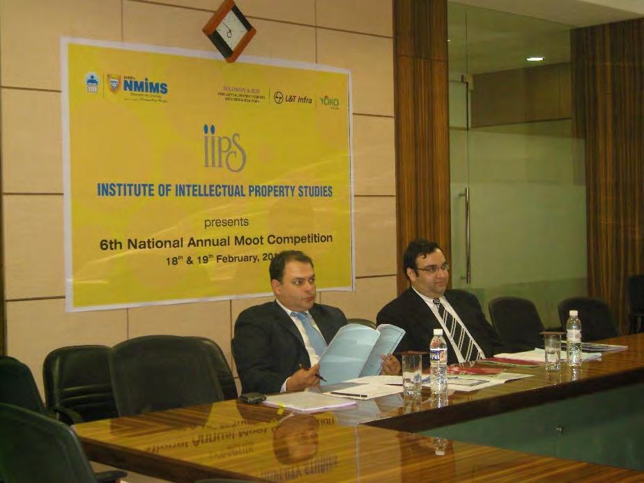 6 th National Annual Moot Competition 18 th & 19 th February, 2012