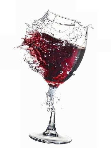 If an opera singer sings a note with the same natural frequency as that of a wineglass, the glass will begin to vibrate in resonance.