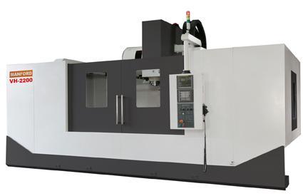 Machining Center MODEL: VHG- 2200 Machine Features: FANUC Oi-MC Package A, Alpha motor with Manual Guide I, 10.