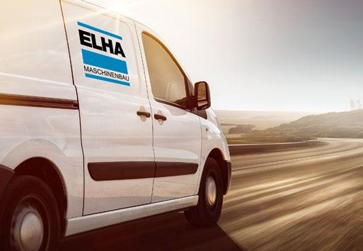 ELHA also offers a wide range of basic and additional services around your machine such as: