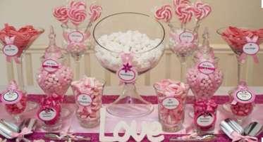 Candy Table Candy jars