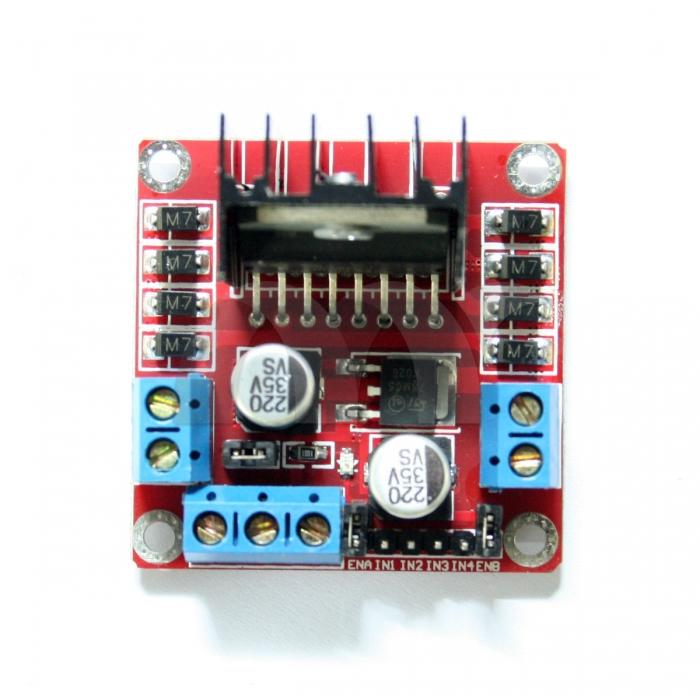 2.3.2 L298N Dual H- Bridge Motor Control An H-Bridge is a circuit that can drive a current in either polarity and be controlled by Pulse Width Modulation (PWM).