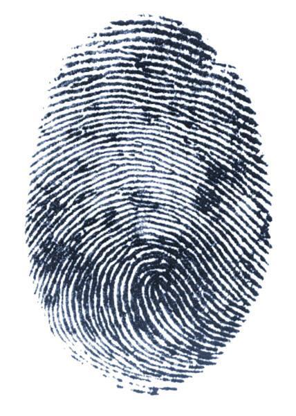 Fingerprint Concept Each person has a unique fingerprint Stored in a database Given a fingerprint Match it