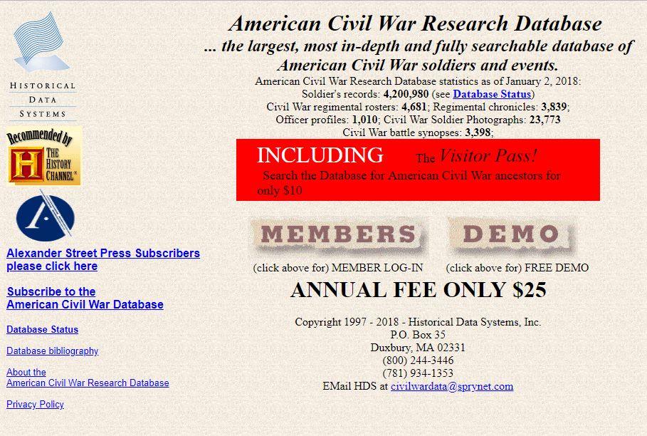 1. Find Regiment Histories and Timelines American Civil War