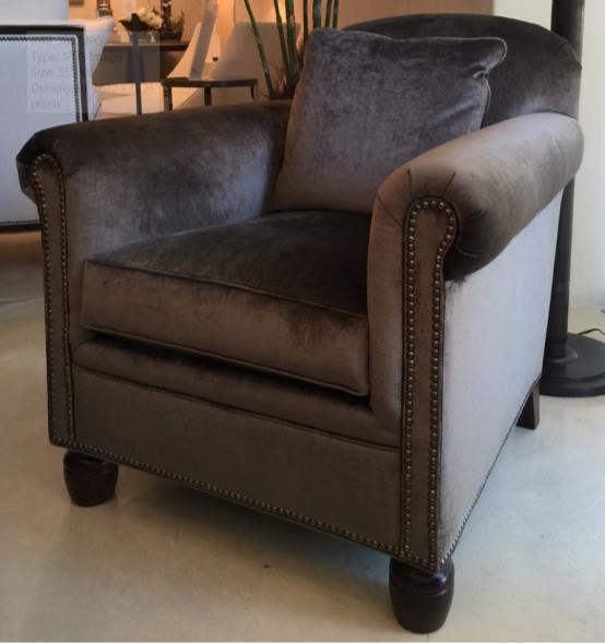 DAVID CLUB CHAIR Product Code: HC-2306-24 Designed by Thomas O Brien, it has a trim, rounded club