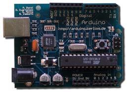 The second option was to use the Arduino which is an open-source physical computing platform based on a simple I/O board, and a development environment for writing Arduino