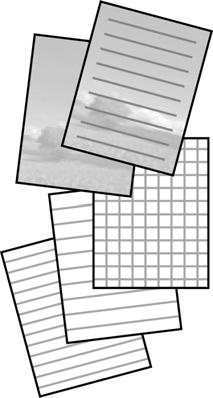 Printing Special Projects You can use your Artisan 700 Series to make ruled paper and graph paper for homework projects, and even notepaper personalized with your favorite photos.