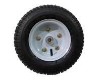 Check tire pressure in all tires and