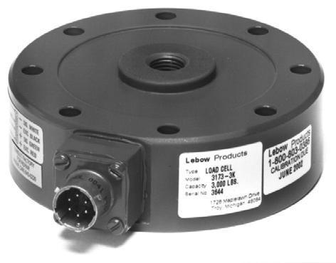 Models 3174-3176 Model 3174 Model 3174 with tension base DESCRIPTION Models 3174, 3175, and 3176 are fatigue-resistant, low-profile tension and compression load cells that are well suited to