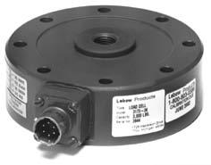Model 3174, 3175, 3176 Tension/ Compression Pancake Load Cell English threads Enhanced accuracy Low deflection Fatigue resistant design and enhanced performance Tension and compression capacity Low