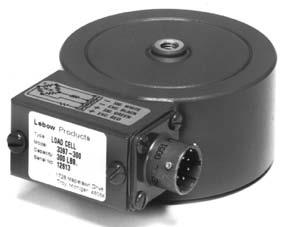 Model 3397 Tension/ Compression Pancake Load Cell 25 lb to 300 lb range Calibration traceable to the National Bureau of Standards Low sensitivity to extraneous loads Low deflection Barometrically