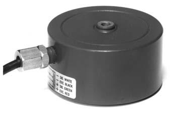 Model 3167 Tension/ Compression Pancake Load Cell 25 lb to 300 lb range Calibration traceable to the National Bureau of Standards Low sensitivity to extraneous loads Low deflection Barometrically
